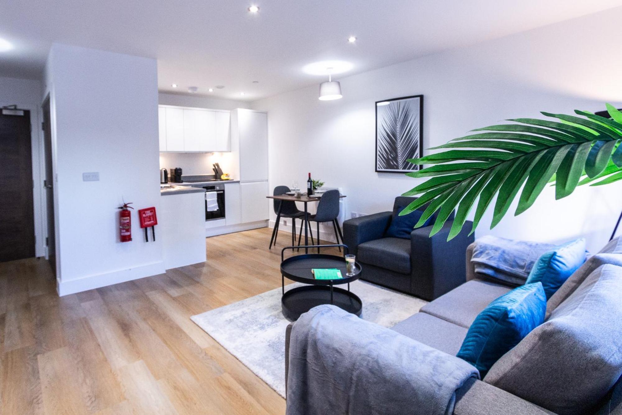Apartment Trendy In The Heart Of Mcr With Parking Manchester