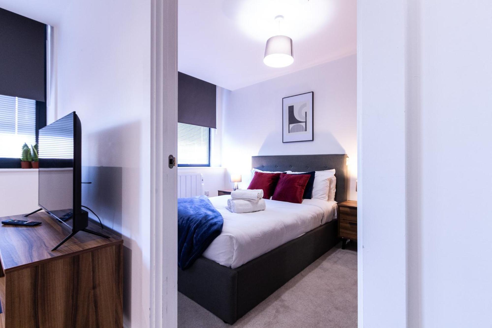 Apartamento Trendy In The Heart Of Mcr With Parking Mánchester