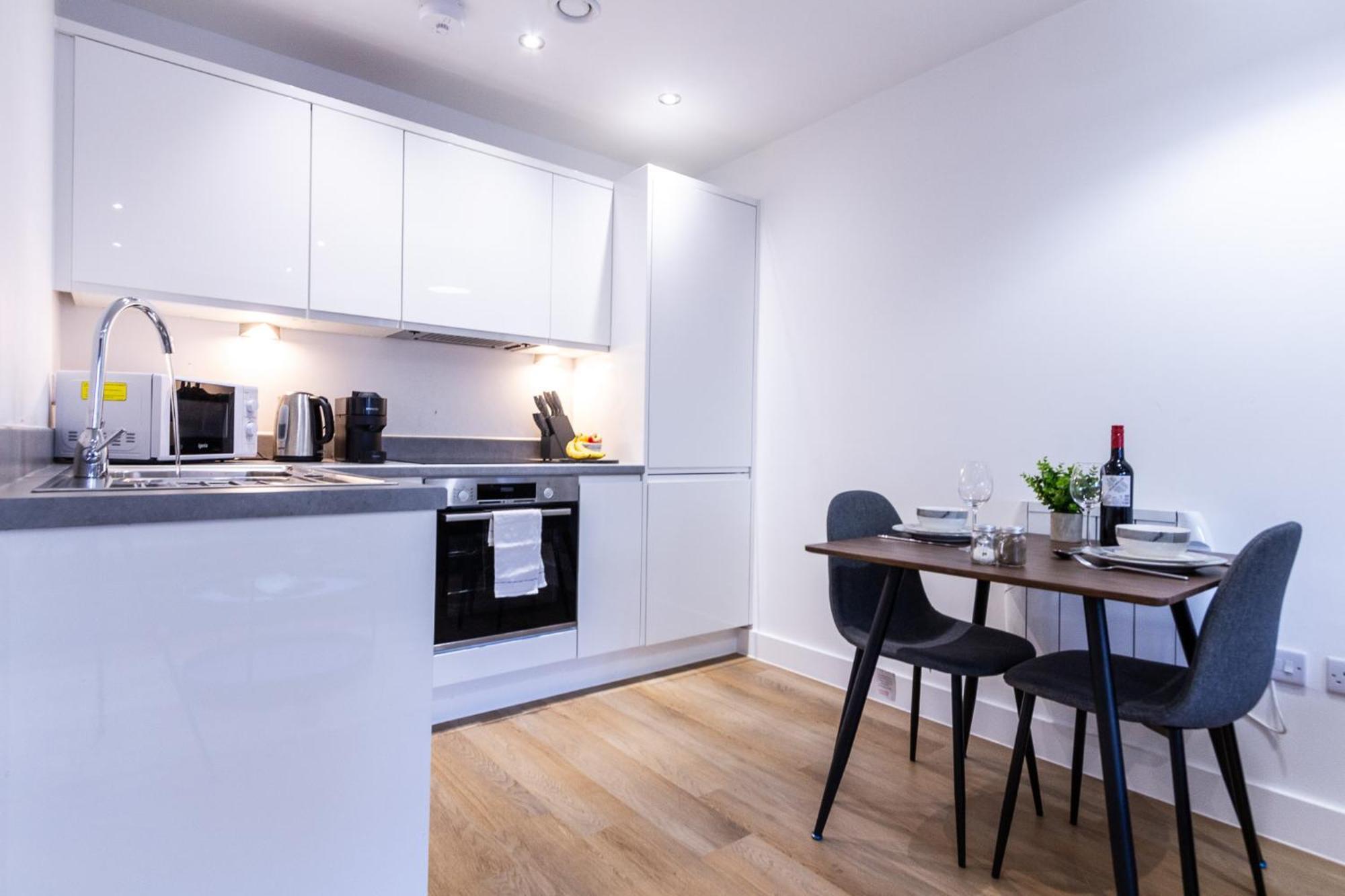 Apartamento Trendy In The Heart Of Mcr With Parking