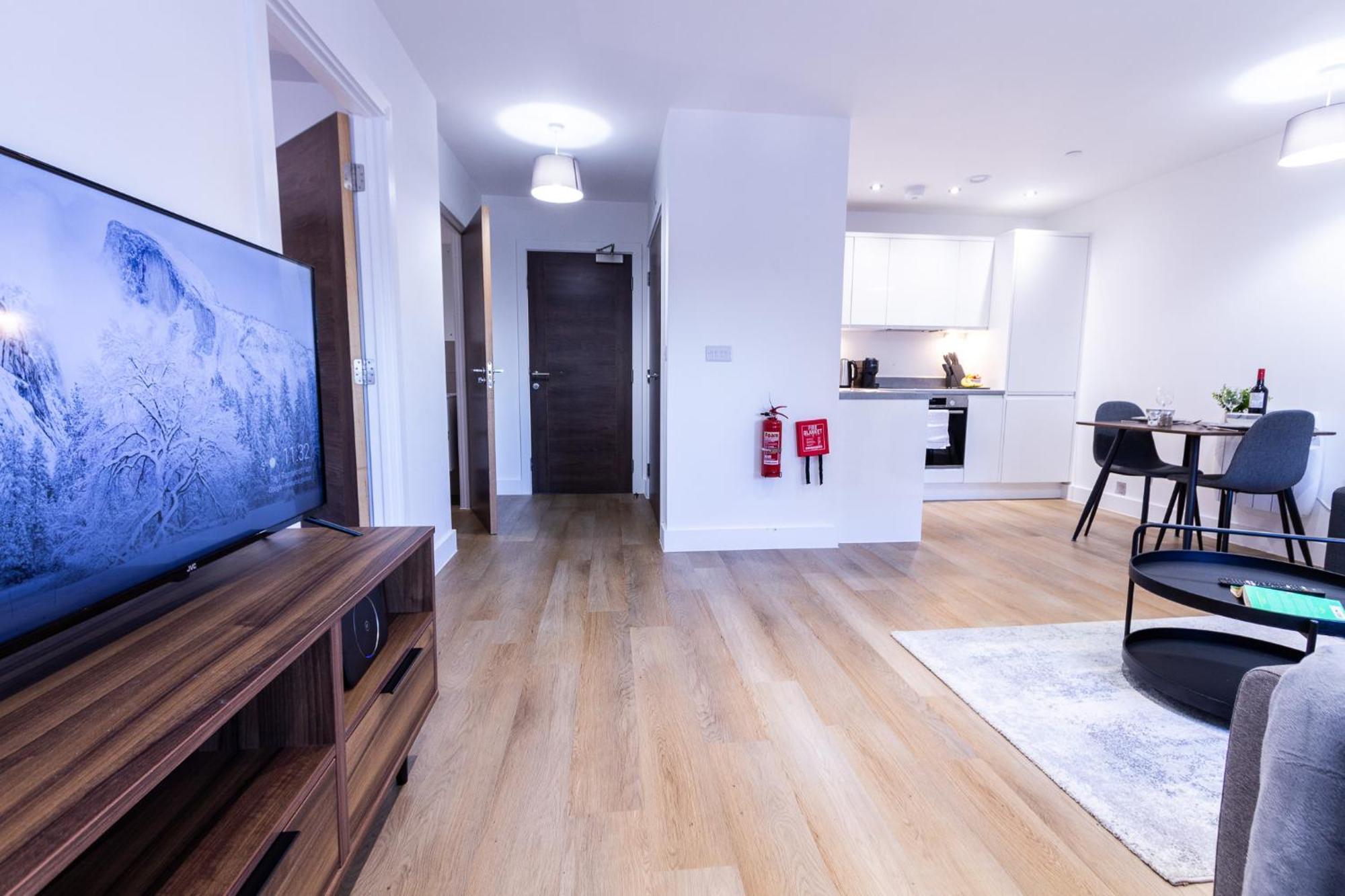 Apartment Trendy In The Heart Of Mcr With Parking *